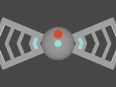 Mini Drones Free low-poly 3D model