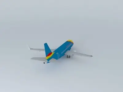 Embraer Erj 170 Royal Airways with interior FOR SALE Free 3D model