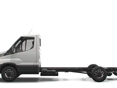 Iveco Daily Single Cab L4 Chassis 2022 3D model
