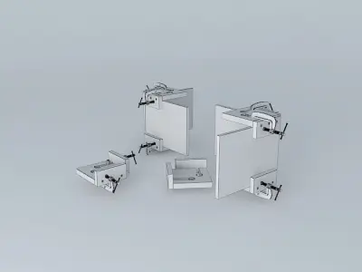 Clip for Mitre 90 Degrees Vrs 2 3D model