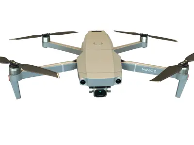 3D DJI MAVIC 2 PRO Low-poly 3D model