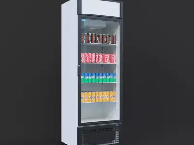 fridge capri 07 3D model