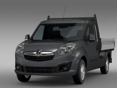 Vauxhall Combo Tipper 2015 3D model