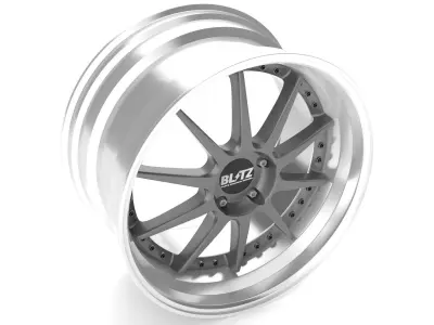 BLITZ TEHNOSPEED Z1 CUSTOM WHEELS 3D model