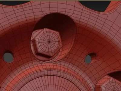 Work VS-XX Wheel 3D model