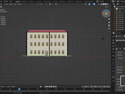 old house Free low-poly 3D model