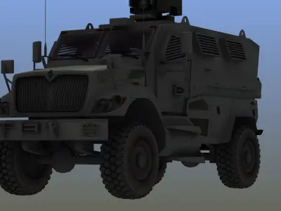 M1224 MaxxPro MRAP 3D model