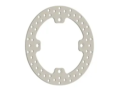 Brake disc TRW MST201 3D model