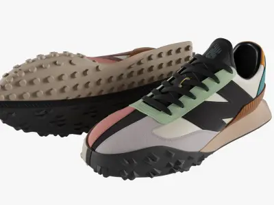 New Balance XC72 Multicolor 3D model
