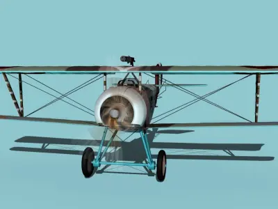 Nieuport 11 VHP V01 3D model