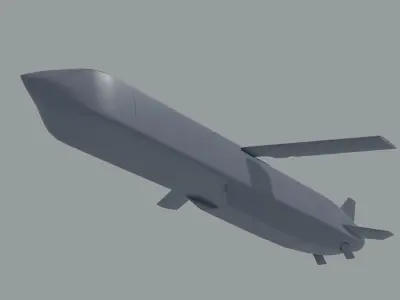 Storm Shadow air launched cruise missile 3D print model