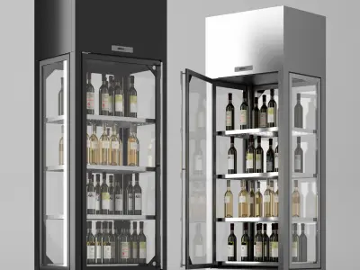 Wine cooler enofrigio 4v 1p h220 3D model
