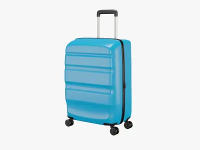 Suitcase 3D model get