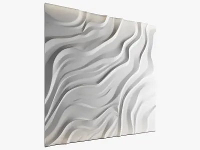 wave wall 4 3D model
