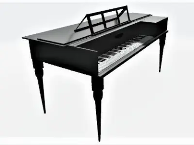 old pianos Free 3D model