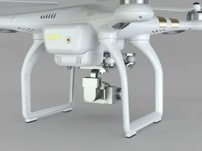 DJI Phantom 3 Professional 3D model