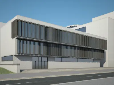 Office Building 01 3D model