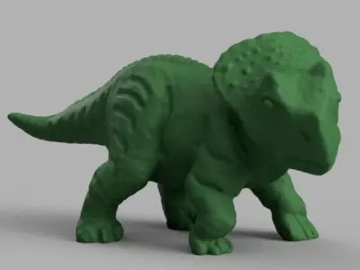 dinosaure 3 dinosaur toy 3D print model