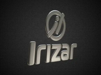 irizar logo 3D model