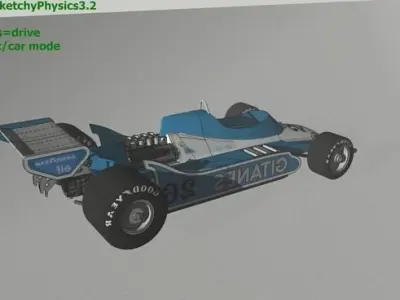 Sketchyphysics Mirage transformer Free 3D model