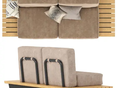 Sofa TATAMI 3D model