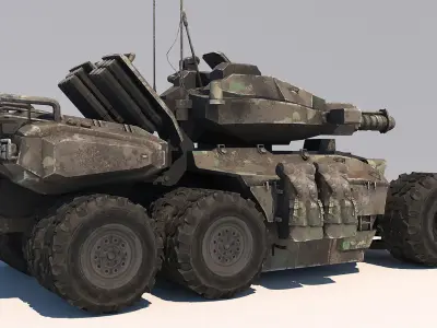tank military 3D model