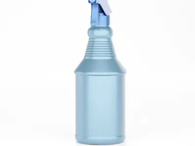  High-Quality 3D Spray Bottle Model 3D model