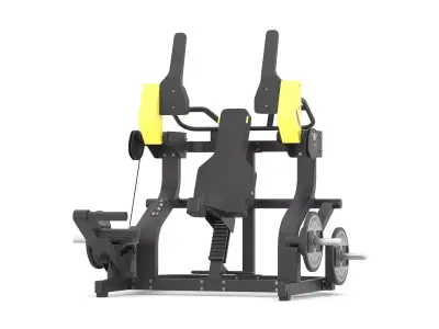 Technogym Plate Loaded Pure Pullover 3D model