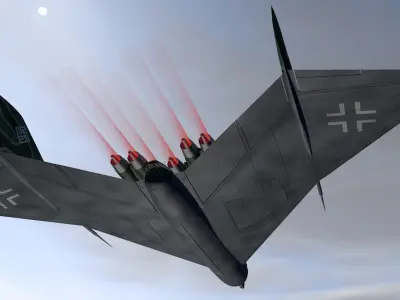 Arado E555-1 3D model