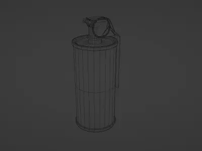 Smoke grenade m18 Free 3D model