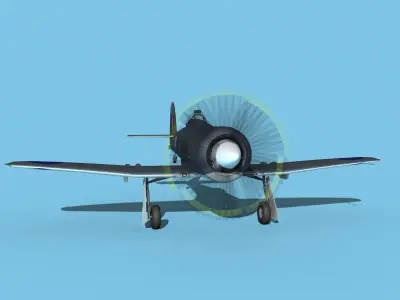 Hawker Sea Fury V11 Royal Australian Navy 3D model