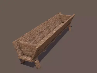 Animal Feeder Free low-poly 3D model