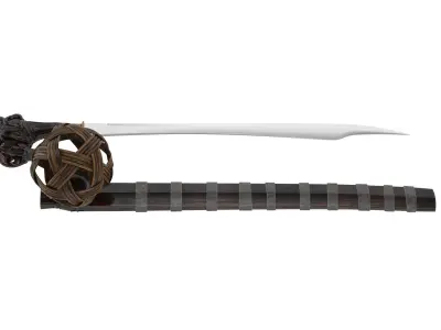 Balato Sword Low-poly 3D model