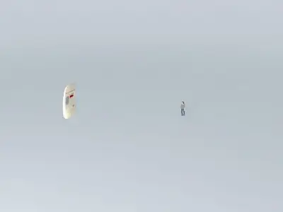 Boeing 747 800 Emrgency Exit Free 3D model