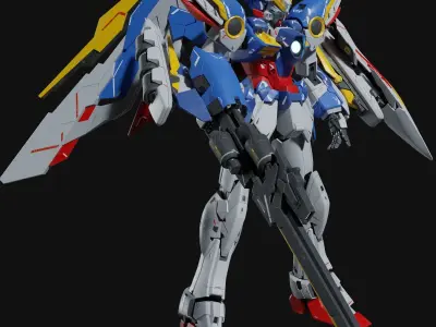 Wing Gundam EW 3D model