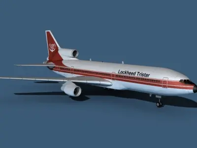Lockheed L-1011-50 Lockheed 3D model