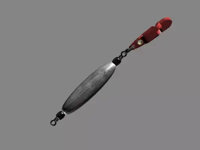 Pro Snap Weight Clip 3D model