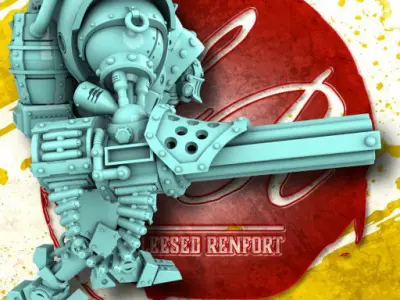 Alternate Weapons Pack for Lesser Steam Knights Free 3D print model