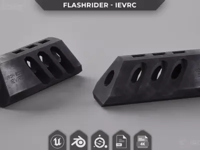 Flashrider IEVRC - AAA 3D Asset - Game Ready Low-poly 3D model