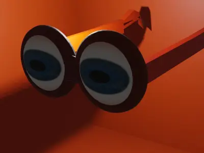 M-1 1day models Low-poly 3D model