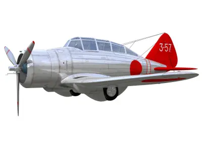 Seversky p-35 3D model
