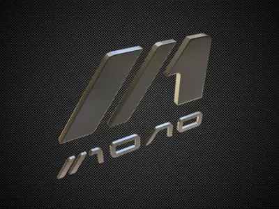 mono logo 3D model
