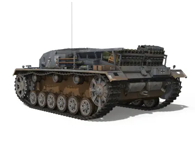 StuG III - Ausf B - Wien 3D model