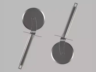 Pizza Cutter Wheel Free 3D model