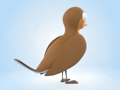 Robin Bird 3D model