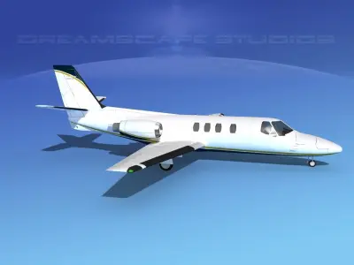 Cessna 500 Citation I V03 3D model