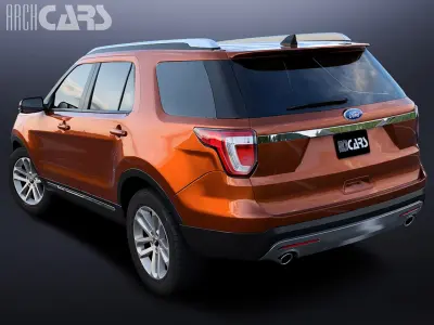 Ford Explorer 3D model