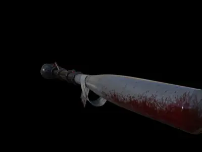 Horny bat Beretic skull 3D model