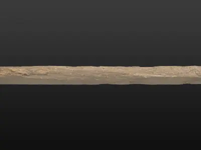 Wood Beam 02 3D model