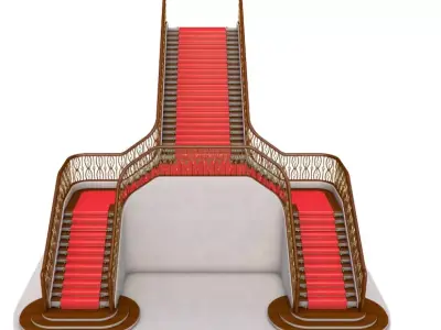 Palace Staircase 3D model